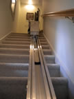 A stair way lift in Simpsonville, South Carolina, image 1