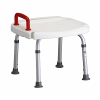 Bath Seat with Red Safety Handle