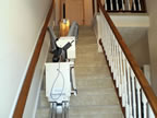 Petersburg, Virginia stairlift installed, image 1