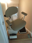 Jenkins stair chair lift, Cummings GA