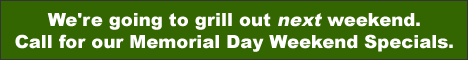 Call for Memorial Day savings