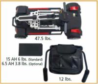 Scooter Sections Shown with Their Weights