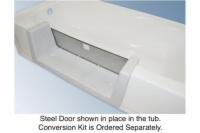 AmeriGlide Bathtub Walk-In Conversion Kit - Steel Door 12"