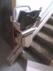 A stair lift in San Carlos, California, image 1