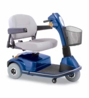 Pride Maxima Heavy Duty Scooter, 3 Wheel - Floor Model